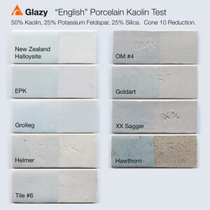 Tile #6 Kaolin | Glazy