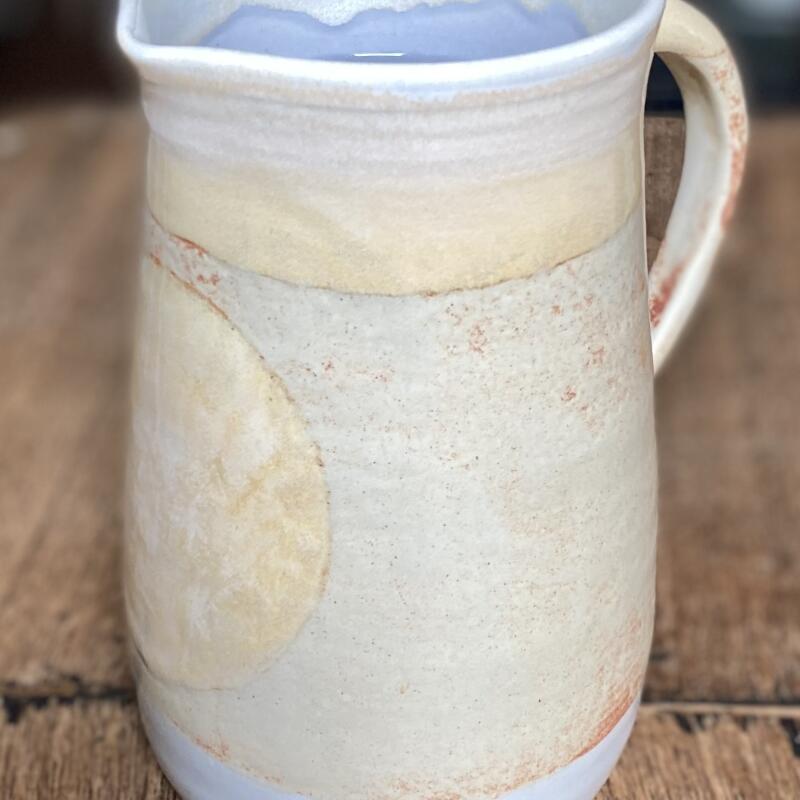 Folk Art Guild White (variation) half the tin + zircopax | Glazy